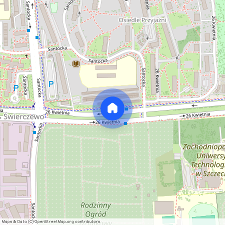 ul. 26 Kwietnia, Świerczewo, Zachód, Szczecin, zachodniopomorskie