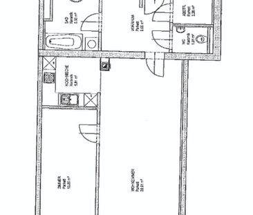 INNSTASSE, unbefristete 67 m2 Altbau, 2 Zimmer, Komplettküche, Wann... - Photo 5