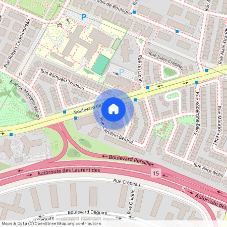 10050 Place de l'Acadie, app.1732, Montréal (Ahuntsic-Cartierville) (Nouveau Bordeaux), H4N 0C8