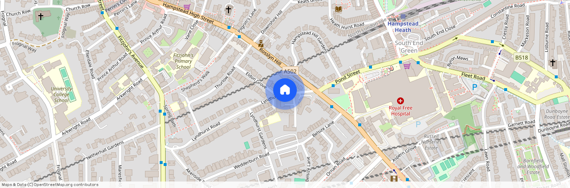 Lyndhurst Lodge, Lyndhurst Road, Hampstead, London NW3