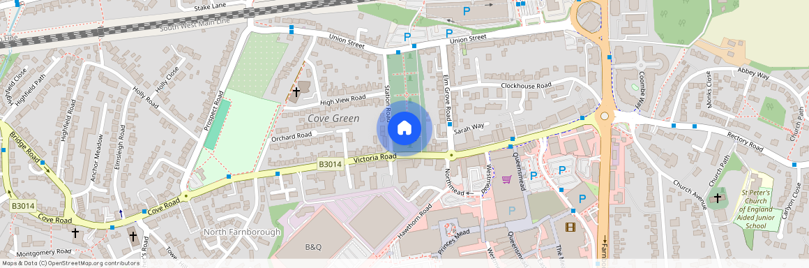 Elm Grove Road, Farnborough, GU14