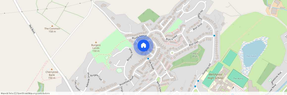 Acorn Rise, Welshpool, Powys, SY21