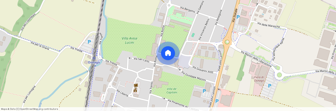 Osnago, Piazza della pace