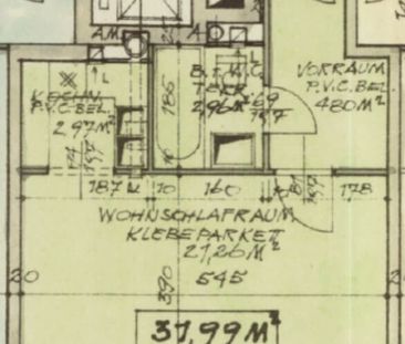 Kleine Single-Wohnung nahe Augarten in 1020 Wien zu mieten - Foto 4