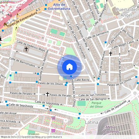 Calle Sagrados Corazones 5, PL: -1 PT: 2, 28011 MADRID, Puerta del Angel