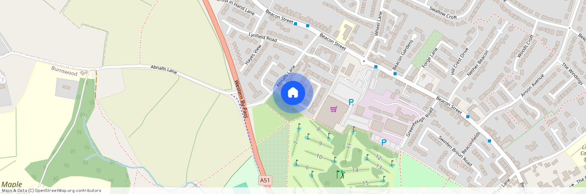 Harrington Walk, Lichfield, WS13