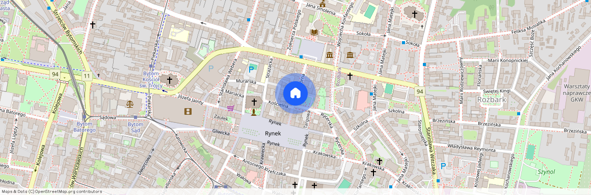 ul. Podgórna, Śródmieście, Bytom, śląskie