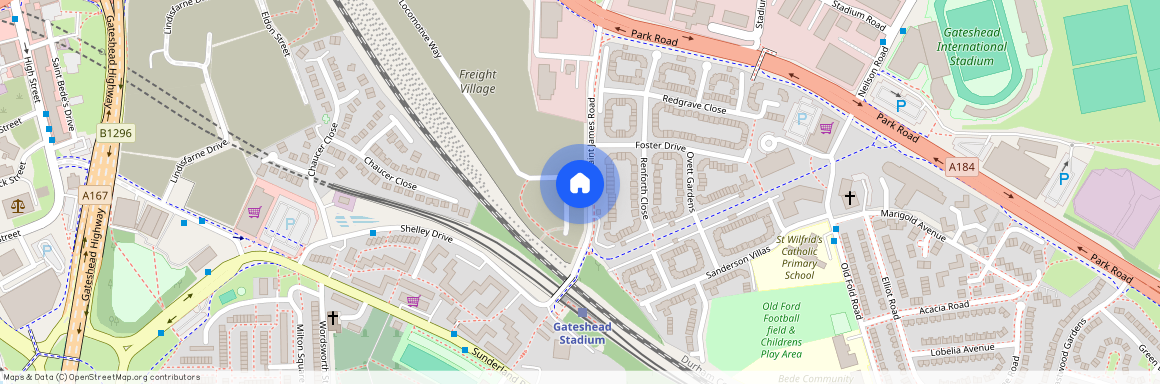 at Nationwide, 5 Freight Sidings NE8