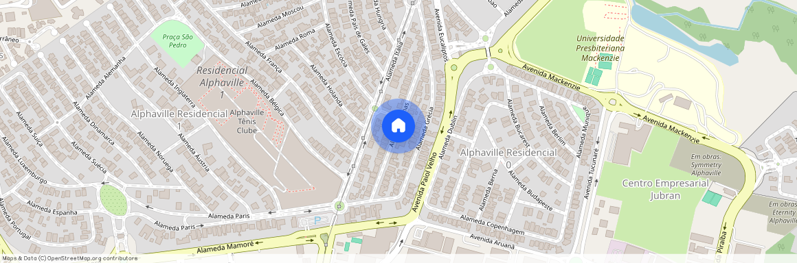 Alameda Atenas, 226, Alphaville Residencial Um, Barueri, São Paulo, 06474020