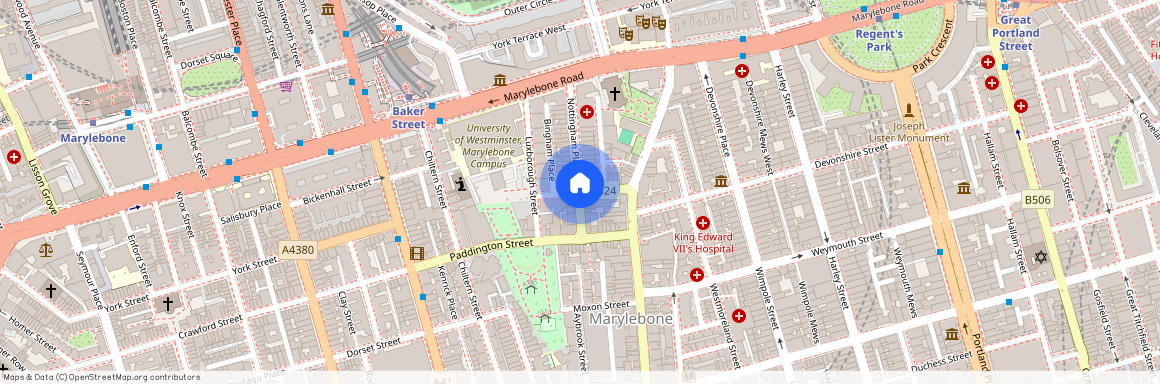 Nottingham Place, Marylebone, London, W1U