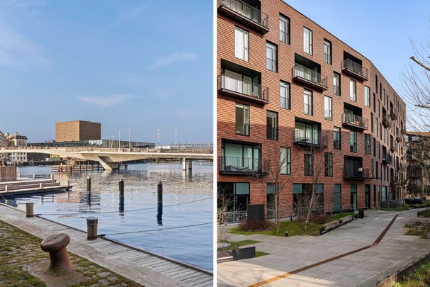 Lækker møbleret lejlighed med udsigt til Københavns Havn. - Photo 1