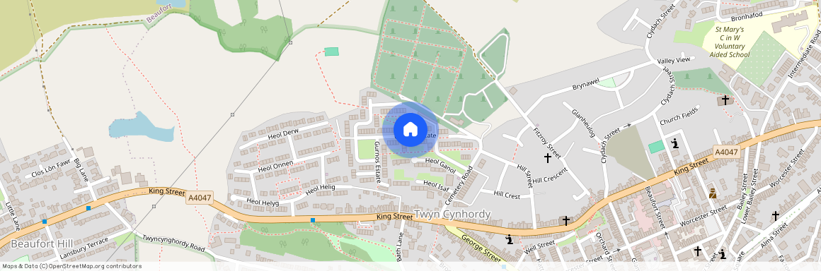 Gurnos Estate, Brynmawr, NP23