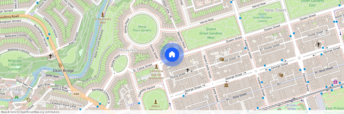 Building Albyn Place - joivy - 1075980, Edinburgh