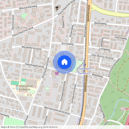 4153, Reinach BL, Habshagstrasse, 4