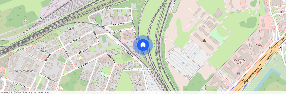 ul. Budki Szczęśliwickie, Szczęśliwice, Ochota, Warszawa, mazowieckie