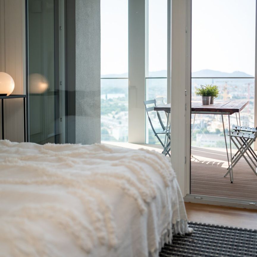 Erstbezug – TOWER HOMES mit Rooftop Pool & Sauna bei U1 Kagran - Photo 1