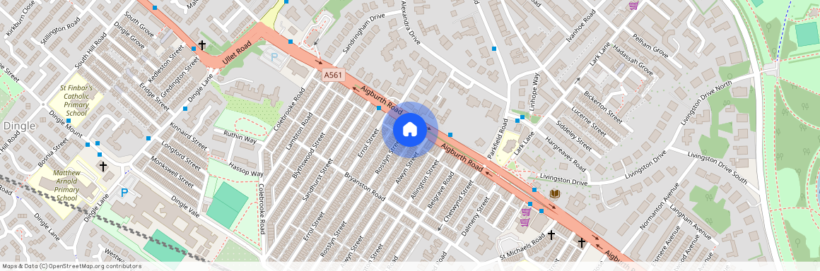 Aigburth Road, Aigburth, Liverpool, Merseyside, L17