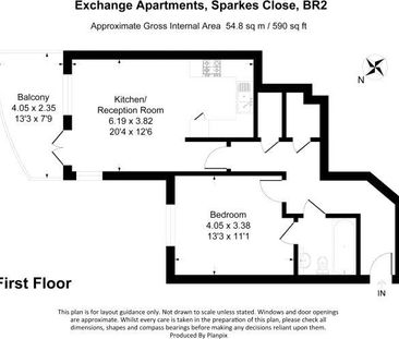 1 bedroom apartment to rent - Photo 3