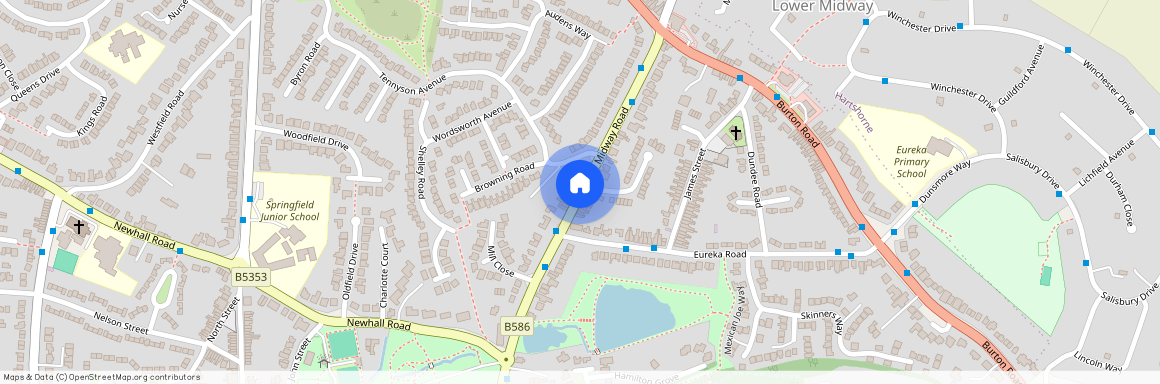 Holden Drive, Midway, Swadlincote, DE11