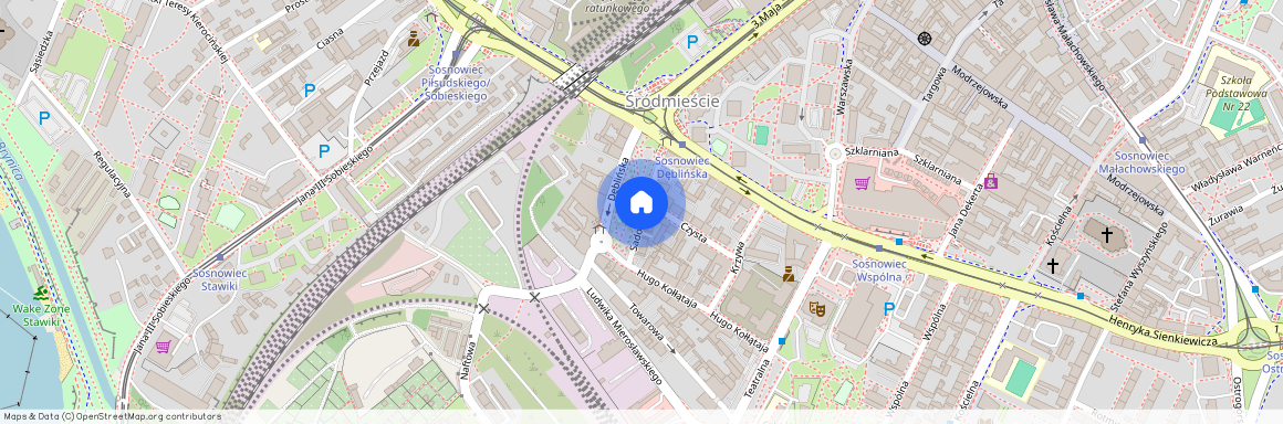 ul. Sadowa, Centrum / Śródmieście, Sosnowiec, śląskie