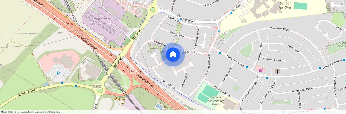 Pepper Hill, Northfleet, Gravesend, Kent, DA11