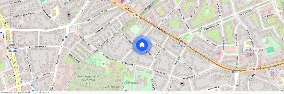 Friedrichsburg 23, 44803 Bochum - Bochum-Mitte