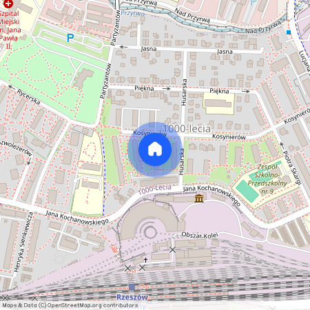 ul. Kosynierów, 1000-Lecia, Rzeszów, podkarpackie