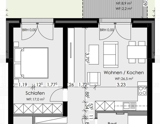 Wohnung in Herne-Süd mit Balkon – WBS erforderlich! - Photo 1