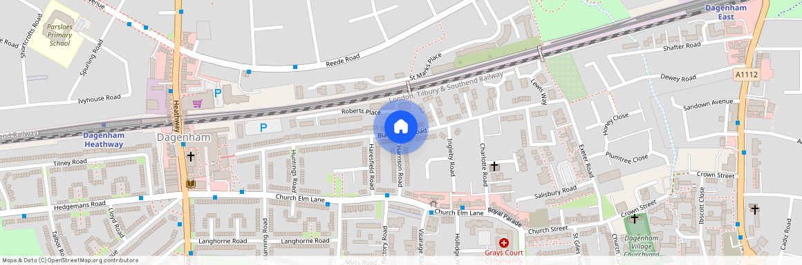 Blackborne Road, DAGENHAM