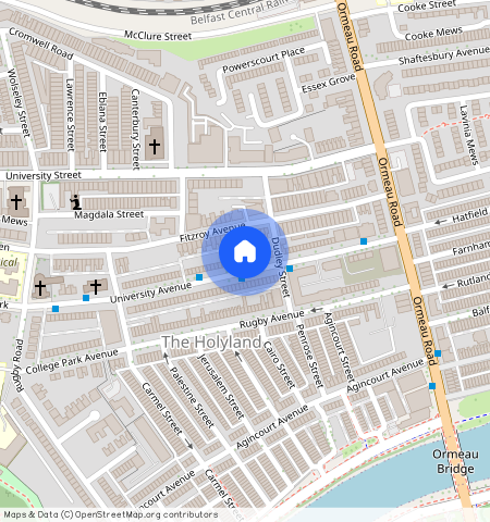 Apt 3 90 University Avenue, BT7 1GY, Belfast