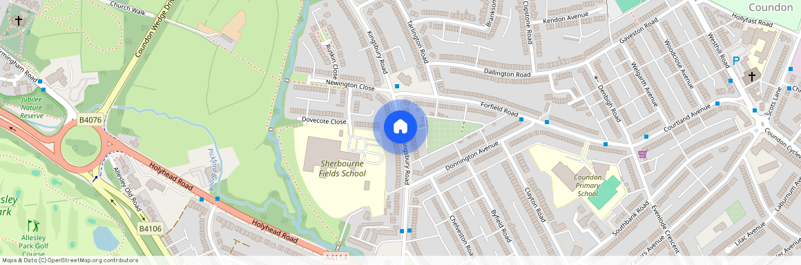 Kingsbury Road, Coundon, Coventry, CV6