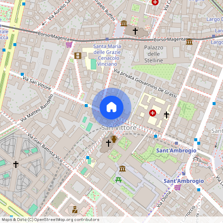 Via San Vittore, Milano, Lombardy 20123