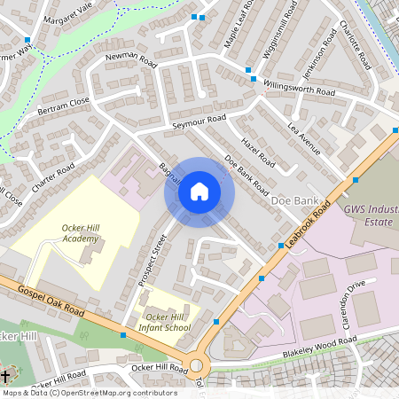 Bagnall Street, Ocker Hill, Tipton, West Midlands, DY4