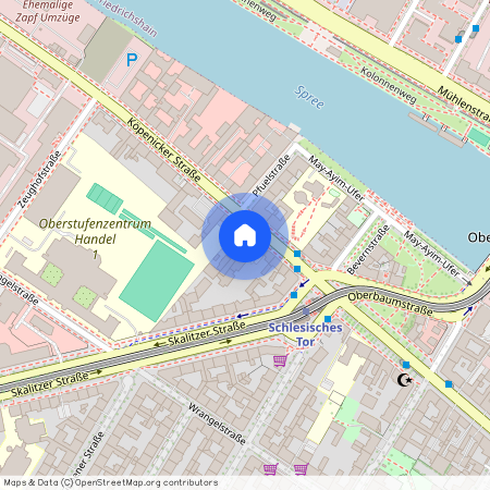 Köpenicker Str. 191, 10997 Berlin OT Kreuzberg, Zur Karte
