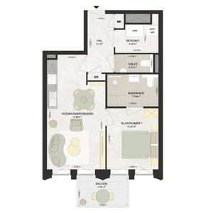 Appartement te huur: Kennedylaan 262 2035 TR Haarlem - Photo 2