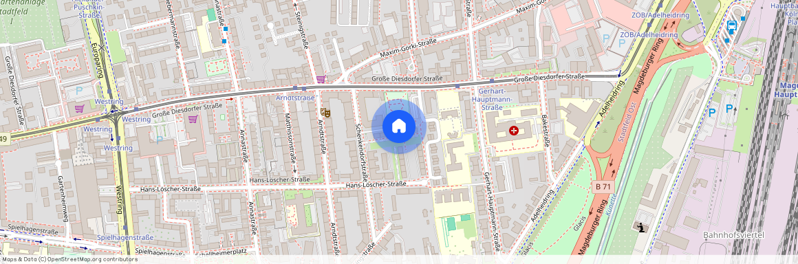 Schenkendorfstraße 25, 39108 Magdeburg