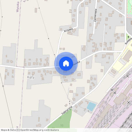 ul. Wysocka, Łazy, Łazy, zawierciański, śląskie