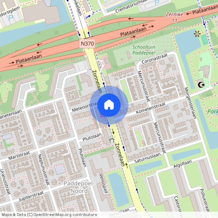 Paddepoel-Noord, 9742 BJ, Zonnelaan, Groningen