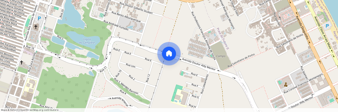 Avenida Doutor Aldy Mentor, Manuel Dias Branco, Fortaleza - CE, 60191-020, Brazil