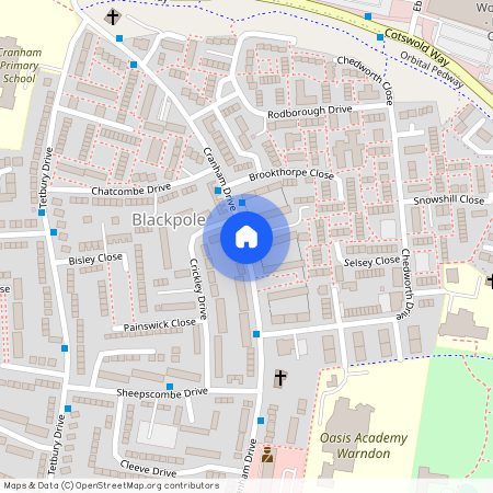 Cranham Drive, Worcester, Worcestershire, WR4