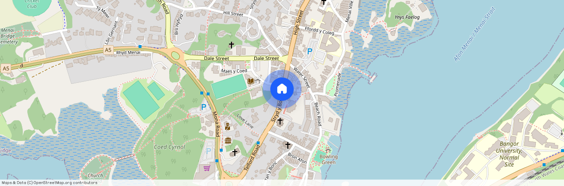 Lilac Cottage, Lon Ty Mawr, Glyn Garth, Menai Bridge