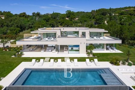 LOCATION SAISONNIÈRE - GRIMAUD - VUE MER - VILLA NEUVE - 7 CHAMBRES - JACUZZI - PISCINE - Photo 2