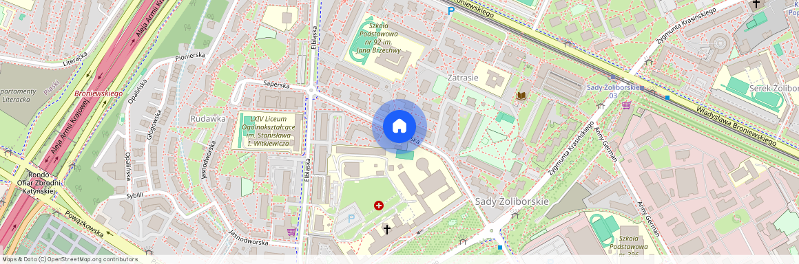 ul. Przasnyska, Sady Żoliborskie, Żoliborz, Warszawa, mazowieckie