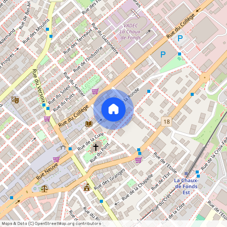 2300, La Chaux-de-Fonds, Ronde 20, 18