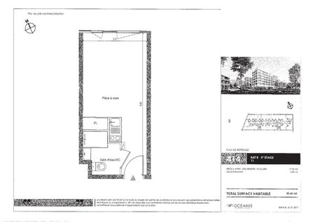 Location Appartement 1 pièce 20m² LYON 7ème - Photo 4