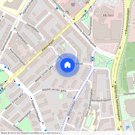 Slottshöjden, Helsingborg, Skåne, Lilla Möllevångsgatan 5 A