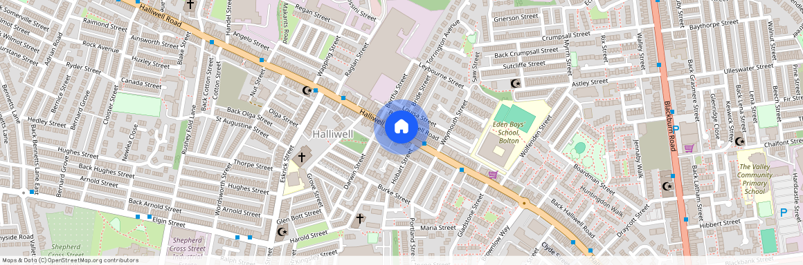 Bride Street, Halliwell, Bolton