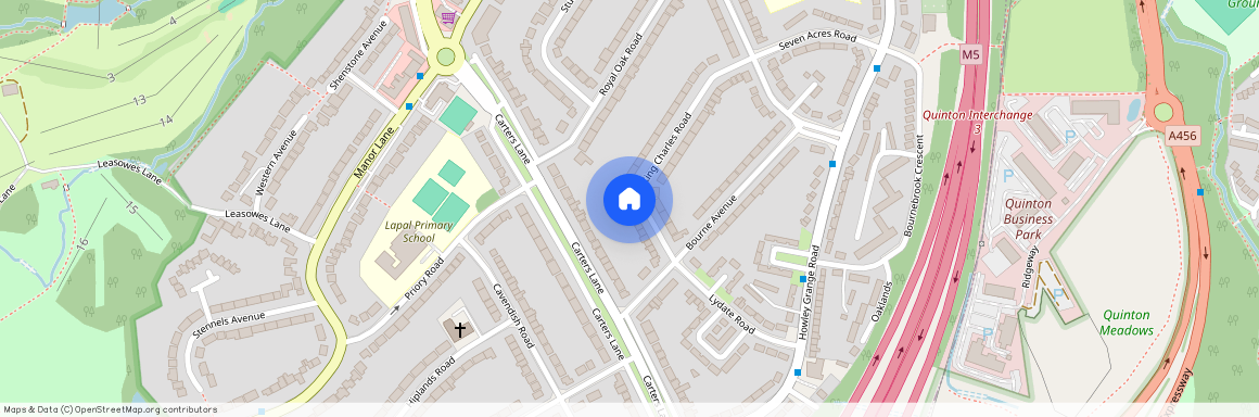 King Charles Road, Halesowen, West Midlands, B62