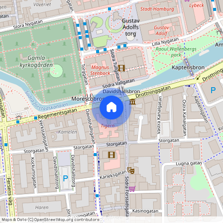 Regementsgatan 2C, Trängen