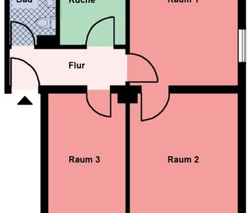 3-Zimmer-Wohnung in Menden - Photo 1